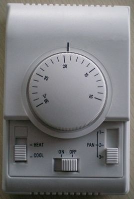 Εσωτερική ανεμιστήρων σπειρών μονάδων έγκριση CE θερμοστατών δωματίων θερμοστατών μηχανική